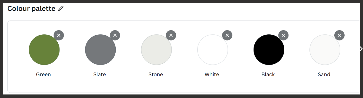 Colour Palette